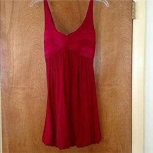 Bebe bubble hem party dress